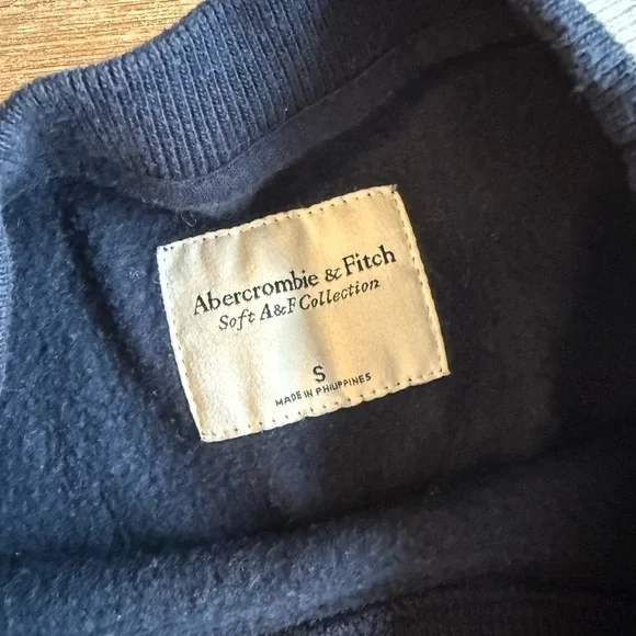 Abercrombie navy vintage Sunday sweatshirt teams go sports Super Bowl oversized - Picture 4 of 6